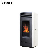 Zhongli ZLKH12  Stands With Smart Controller Indoor Burning China European Style Wood Pellet Stove